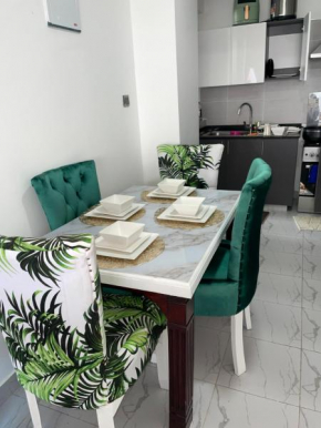 Classy two bedroom Airbnb with swimming pool